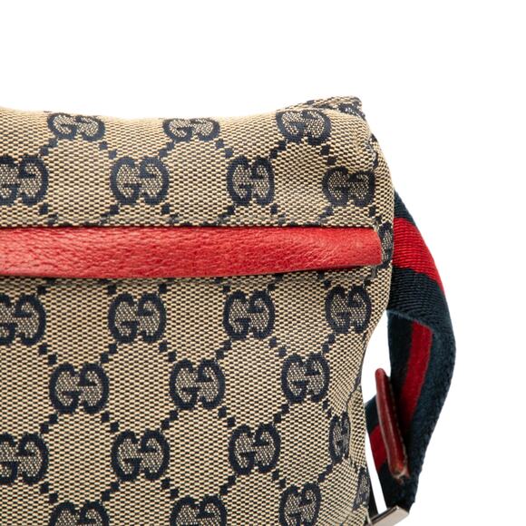 Gucci Gg Canvas Web Double Pocket Belt Bag main image 6